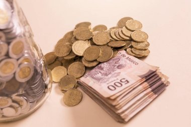 tasarruf mxn peso arka plan