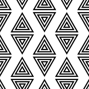 Geometrik arka plan. Üçgen seamless modeli