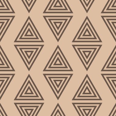 Geometrik arka plan. Üçgen seamless modeli