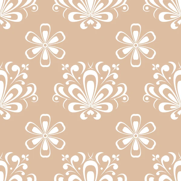 Çiçeksiz desen. vektör illüstrasyonu