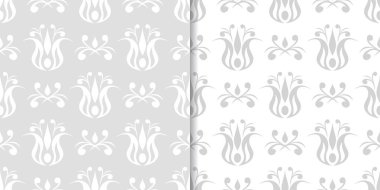 Çiçek desenleri sorunsuz. Renkli arka plan