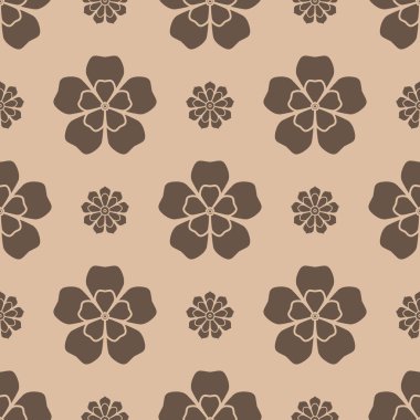 Çiçek desenleri sorunsuz. Renkli arka plan