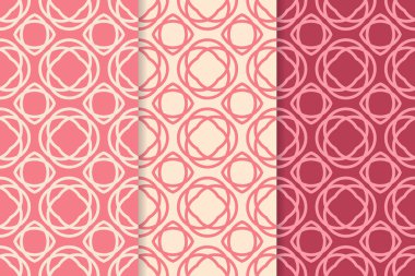 Geometrik seamless modeli. Renkli arka plan