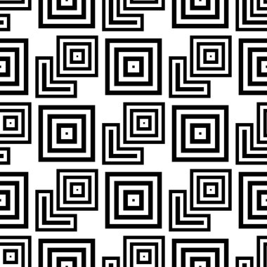 Geometrik şekil arka plan. Seamless modeli