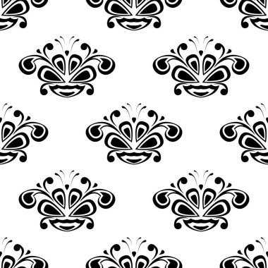 çiçek seamless modeli. arka plan