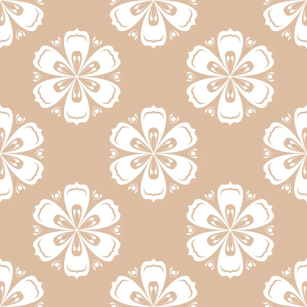 Patrón sin costura floral. Fondo abstracto — Vector de stock