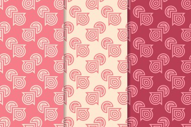 Soyut geometrik seamless modeli. Renkli arka plan