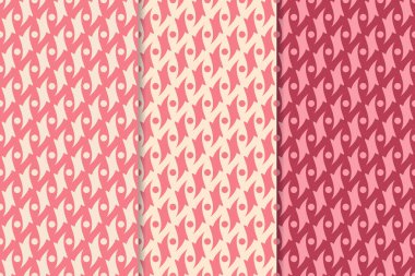 Soyut geometrik seamless modeli. Renkli arka plan