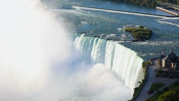 Niagara jatuh di Kanada — Stok Video