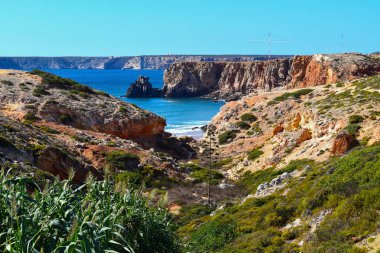 Sagres, Portekiz, kıyı şeridi