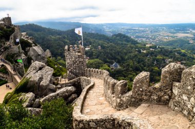 Sintra Moors kale duvarlarını