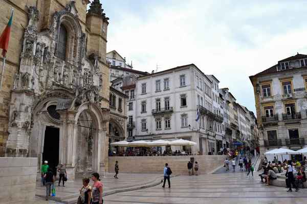 Igreja de Santa Cruz de Coimbra — Fotografia de Stock