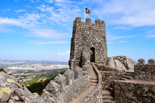 Castelo mouro de Sintra — Fotografia de Stock