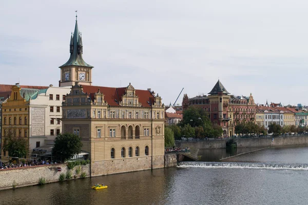 Prag'da Vltava Nehri — Stok fotoğraf