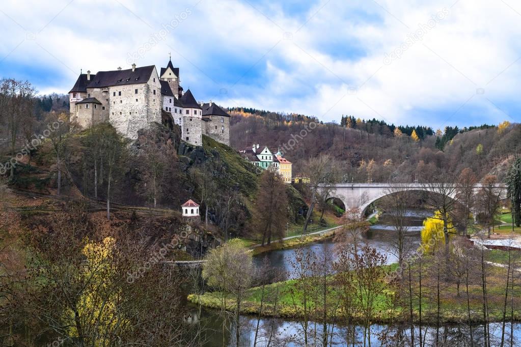 Loket Castle in the Czech Republic