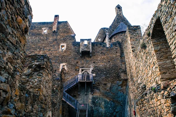 Ruinen der Burg Aggstein — Stockfoto