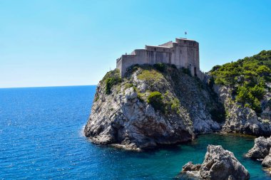 Kale yakınındaki Dubrovnik, Hırvatistan