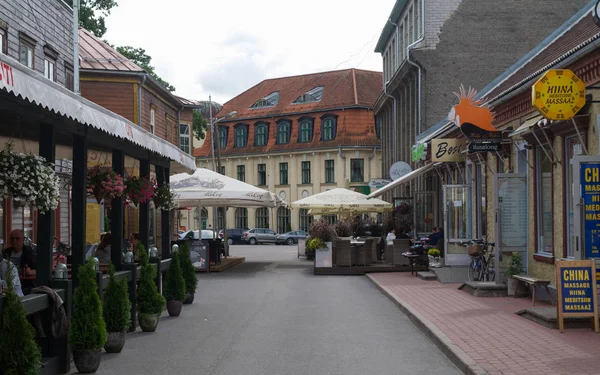 Strade di Parnu, Estonia — Foto Stock