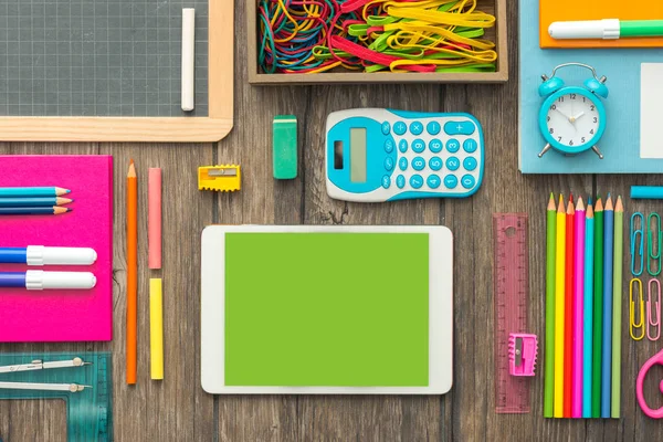 School and technology objects — Stock Photo, Image