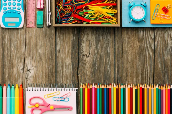 Back to school objects — Stock Photo, Image