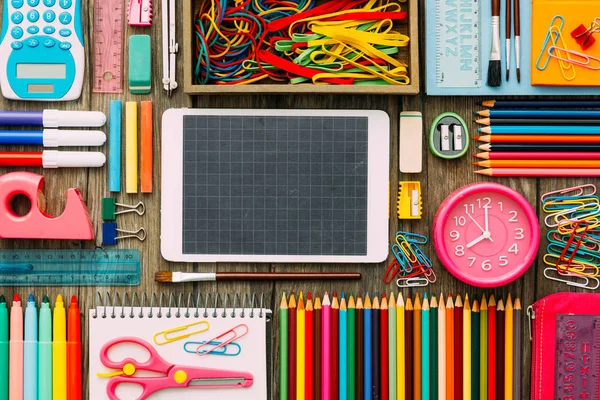 Back to school and technology — Stock Photo, Image