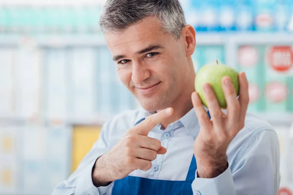 Freshness and top quality food concept — Stock Photo, Image