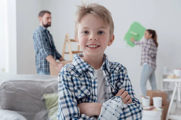 Miglioramento domestico e concetto di decorazione — Foto Stock