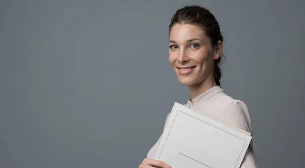 Professional female secretary — Stock Photo, Image