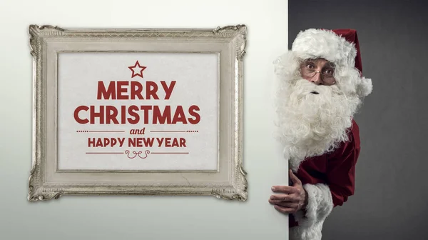 Santa Claus y deseos de Navidad —  Fotos de Stock