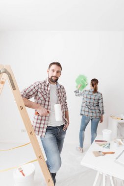 Makyaj ve yenileme ev concept