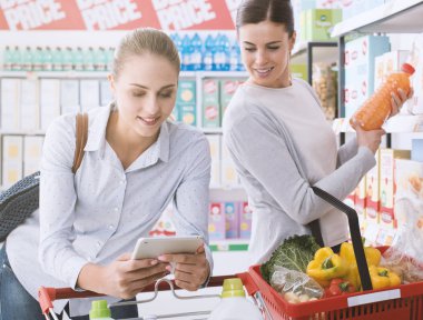 Birlikte alışveriş arkadaşlar