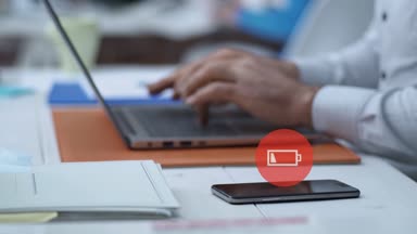 Düşük pil şarj ile dokunmatik ekran smartphone