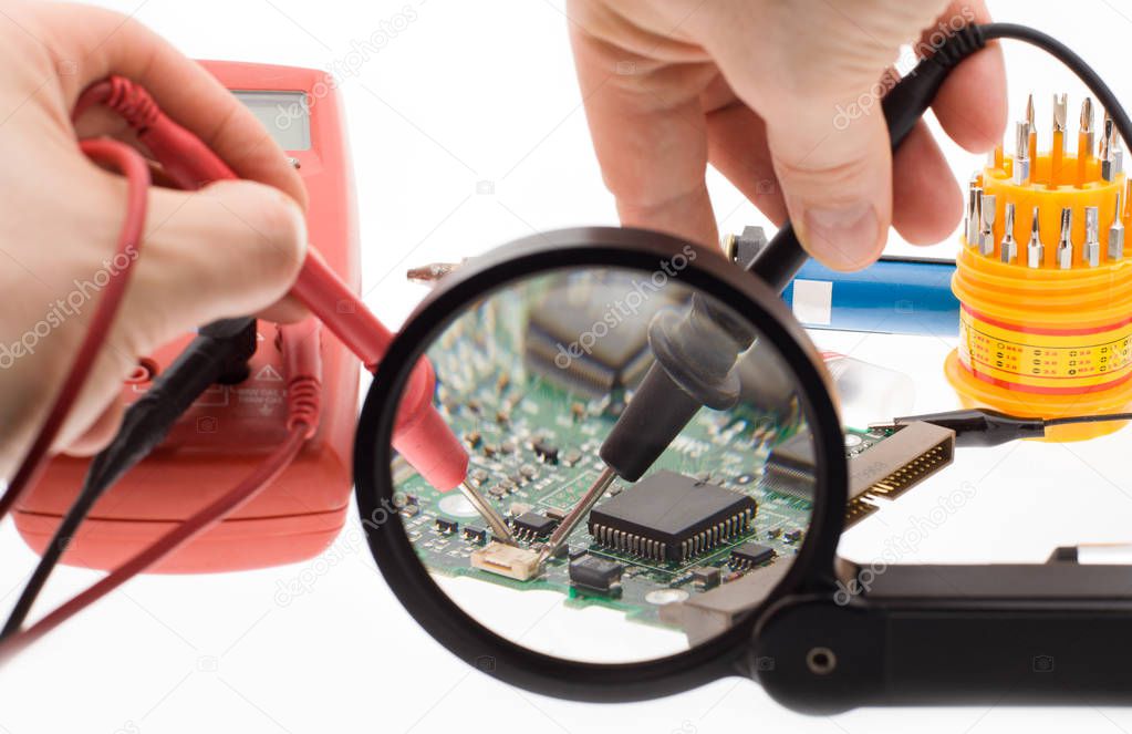 Repair of electronic components