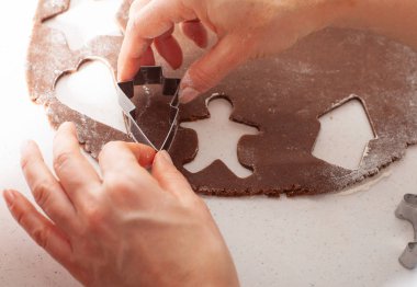 Noel kurabiyesi keskisi.