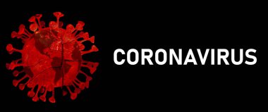 Coronavirus Covid-19 gezegeni çatlattı. Aşı, koronavirüs için bir ilaç - Virüs.