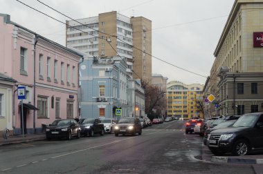Bakhrushina Caddesi. Moskova.
