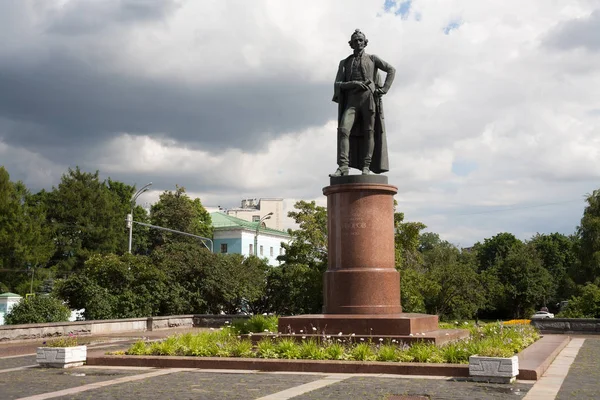 アレクサンドル ・ スヴォーロフ帝国 21.07.2017 の記念碑 — ストック写真