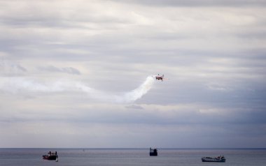 Tarragona, İspanya - 29 Nisan 2017: Repsol Bravo3 takım gösterisinde Tarragona