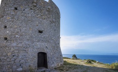 Montgo kule Lescala, Costa Brava, İspanya