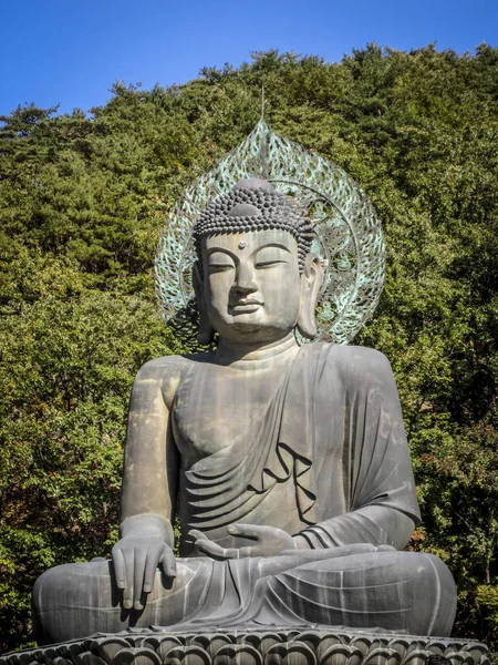 Estatua de Buda en el Parque Nacional de Seoraksan —  Fotos de Stock