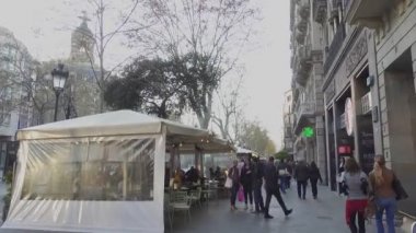 Streetscene Barselona, Passeig de Gracia Caddesi Kent merkezinde