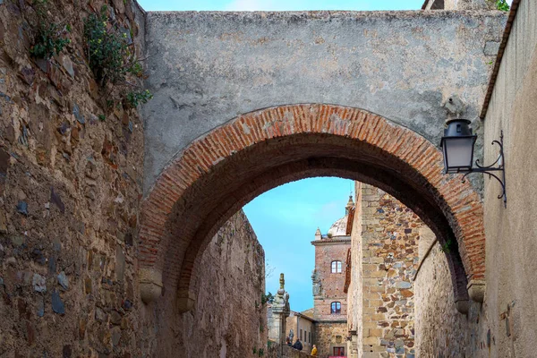 Toledo moctezuma palast in caceres, extremadura, spanien — Stockfoto