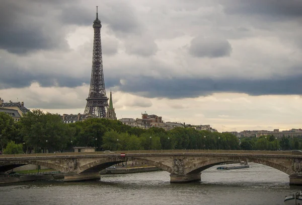 Eiffelturm, Paris, Frankreich. — Stockfoto