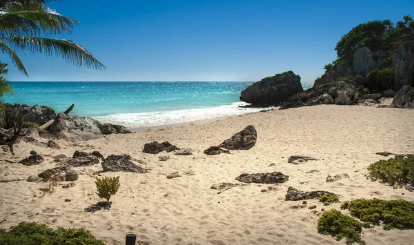 Praia tropical. Adequado para uma ideia de férias , — Fotografia de Stock