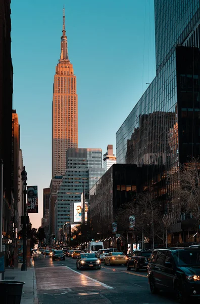 Das Empire State Building in New York, USA. — Stockfoto