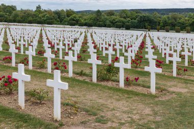 Birinci Dünya Savaşı Memorial mezarlığı Verdun, Fransa