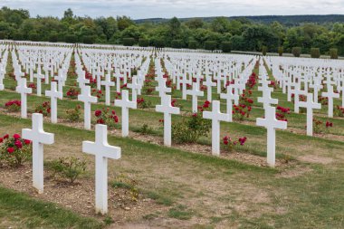 First World War Memorial Cemetery in Verdun, France clipart
