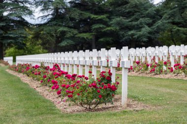 Verdun Savaşı Birinci Dünya Savaşı askerler için mezarlık öldü