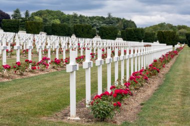 Verdun Savaşı Birinci Dünya Savaşı askerler için mezarlık öldü