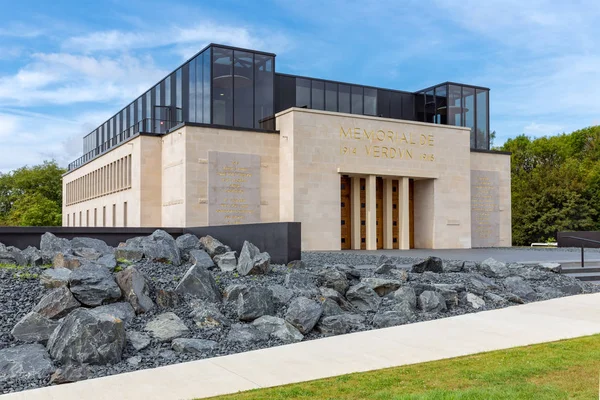 Museo francés sobre la guerra de la Primera Guerra Mundial cerca de Verdún — Foto de Stock